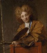 Jean-Baptiste Santerre Self portrait oil painting reproduction
